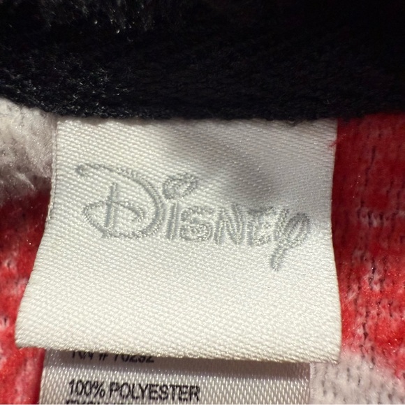 Disney Minnie Mouse Red and Black Polka Dot Pajama Costume Size S (4-6) - Picture 8 of 10